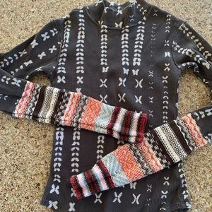 Free people alpine mock turtleneck